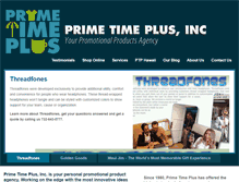 Tablet Screenshot of primetimeplus.com